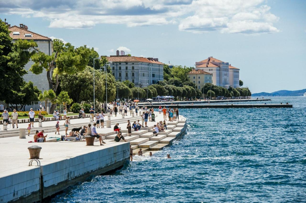 Apartman Prova Zadar S Pogledom Na More I Besplatnim Parkingom Esterno foto